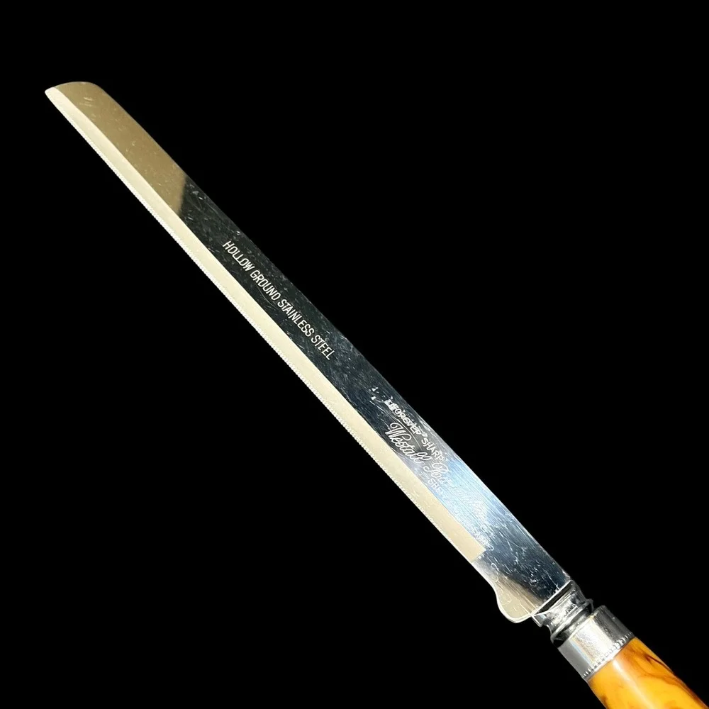Westall Richardson Sheffield England Forever Sharp Bread Knife BAKELITE Handle